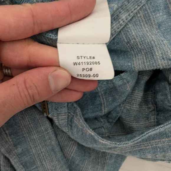 Prana Wayfarers striped hemp blend romper sz L - Picture 8 of 9